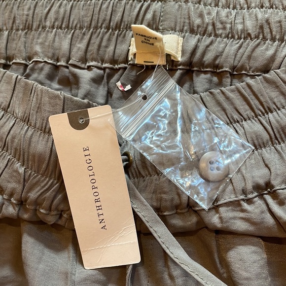 Anthropology NWT silky cargo pant size L - Picture 9 of 16